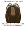 【当商品送料無料】プリシラ 白髪隠しウィッグ prisila ST-010 通販 ヘアピース プレミアム白髪かくしウィッグ ふんわりロング