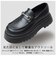 【当商品送料無料】glabella グラベラ シューズ ローファー 厚底 通販 厚底シューズ ドレスシューズ ビットローファー ビットシューズ