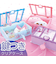 【当商品送料無料】小物入れ 蓋付き かわいい 子供 通販 サン宝石 クリアケース アクセサリーケース カギ付き 小物収納 サンホ KO-6281