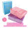 【当商品送料無料】小物入れ 蓋付き かわいい 子供 通販 サン宝石 クリアケース アクセサリーケース カギ付き 小物収納 サンホ KO-6281