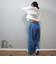 【当商品送料無料】パンツ キッズ 子供服 好評 デニム ストレッチ ワイドパンツ キュロット ズボン 長ズボン ロングパンツ バギーパンツ 女の子