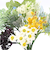 【当商品送料無料】造花 花束 楽天 アーティフィシャルグリーン 葉っぱ アーティフィシャルフラワー 花 アートフラワー フェイクフラワー