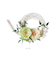【当商品送料無料】リース 造花 通販 仏花 アレンジ お供え 花 お供え花 おしゃれ アレンジメント フェイクグリーン アーティフィシャルフラワー
