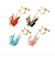 【当該商品送料無料】イヤリング 鶴 通販 日本製 耳飾り アクセサリー アクセ 折り紙イヤリング 折り鶴 折り紙 かわいい 可愛い おしゃれ