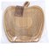 【当該商品送料無料】バスケット りんご S 通販 フルーツバスケット アップル アップルバスケット リンゴ型 フルーツ 果物入れ 竹 折り畳み