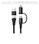 【当該商品送料無料】4in1 USB 充電ケーブル 通販 通信ケーブル タイプcケーブル ライトニングケーブル USBケーブル マルチ充電ケーブル