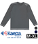 【当該商品送料無料】長袖 tシャツ メンズ 通販 Kaepa 長袖丸首シャツ Tシャツ カットソー フリース トップス ブランド ケイパ 中学生