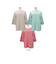【当該商品送料無料】Tシャツ レディース ゆったり 綿100% 通販 汗に負けない 強撚綿100%Tシャツ3色組 カットソー プルオーバー