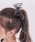 【当該商品送料無料】キッズ ヘアゴム リボン 通販 オーガンジー ゴールド 48172102 ハンクロングリボンヘアゴム 大きめ 女の子 大人っぽい