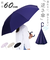 【当該商品送料無料】逆さ傘 おしゃれ 通販 長傘 手開き 60cm 逆さ 傘 濡れない傘 車 濡れない 自立する傘 かさ カサ レディース 女性