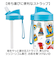 【当該商品送料無料】SKATER スケーター ボトル 500ml PSTB5 ストロー 通販 水筒 子供用水筒 マイボトル 直飲み ストローボトル