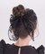 【当該商品送料無料】キッズ ヘアゴム リボン 通販 レース 48182102 ケイティ総レース立体リボンヘアゴム 大きめ 女の子 大人っぽい 卒園式