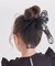 【当該商品送料無料】キッズ ヘアゴム リボン 通販 レース 48182102 ケイティ総レース立体リボンヘアゴム 大きめ 女の子 大人っぽい 卒園式