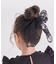 【当該商品送料無料】キッズ ヘアゴム リボン 通販 レース 48182102 ケイティ総レース立体リボンヘアゴム 大きめ 女の子 大人っぽい 卒園式