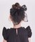 【当該商品送料無料】キッズ ヘアゴム リボン 通販 レース 48182102 ケイティ総レース立体リボンヘアゴム 大きめ 女の子 大人っぽい 卒園式