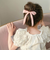 【当該商品送料無料】キッズ ヘアゴム リボン 通販 パステルカラー 58292201 ちゅきちゅきリボンヘアゴム 小さめ 女の子 大人っぽい 卒園式