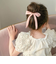 【当該商品送料無料】キッズ ヘアゴム リボン 通販 パステルカラー 58292201 ちゅきちゅきリボンヘアゴム 小さめ 女の子 大人っぽい 卒園式