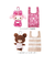 【当該商品送料無料】ぬいぐるみエコバッグ キャラクター 通販 エコバッグ エコバック マルシェバッグ マルシェバック 手提げ トート 収納