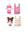 【当該商品送料無料】ぬいぐるみエコバッグ キャラクター 通販 エコバッグ エコバック マルシェバッグ マルシェバック 手提げ トート 収納
