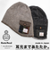 【当該商品送料無料】ニットキャップ メンズ 冬 通販 日本製 ハリスツイード ポケット Harris Tweed 帽子 キャップ ニット帽 ビーニー
