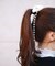 【当該商品送料無料】キッズ ヘアゴム リボン 通販 パールチェーン 58392202 ジューリーヘアゴム 大きめ 女の子 大人っぽい 卒園式 入学式