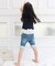【当該商品送料無料】ショートパンツ キッズ 女の子 通販 デニムパンツ 10002605 デニムショートパンツ ハーフパンツ デニム パンツ 短パン