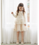【当該商品送料無料】スカート キッズ 女の子 通販 チュールスカート 14302002 チュチュスカート ギャザースカート 膝丈 お花 フリル