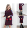 【当該商品送料無料】キッズ ワンピース 女の子 長袖 通販 キッズワンピース 10001714 長袖ワンピース 冬 秋冬 ボーダー ハート