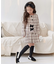 【当該商品送料無料】キッズ スーツ 入学式 女の子 通販 ツイード セットアップ 42202102 フォーマルスーツ 上下セット 子ども 入園式