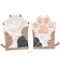 【当該商品送料無料】AND PACKABLE アンドパッカブル 鍋つかみ ミトン 猫モチーフ 通販 キッチンミトン なぺつかみ 片手ミトン
