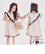 【当該商品送料無料】半袖 ワンピース キッズ 通販 半袖ワンピース 52072201 ワンピ 夏 女の子 綿100 フリル 肩フリル アシンメトリー