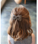 【当該商品送料無料】キッズ ヘアゴム リボン 通販 キラキラ ジルコニア 68222302 ジルリボンヘアゴム 小さめ 女の子 大人っぽい 卒園式
