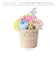 【当該商品送料無料】ソープフラワー ポット ブリキ 通販 ブリキソープフラワー 花束 花 フラワー フラワーギフト ソープ お花 フェイクフラワー