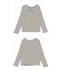 【当該商品送料無料】女の子 キッズ 長袖 Tシャツ 通販 ロンT 53062202 長袖Tシャツ カットソー リボン ボーダー おしゃれ かわいい