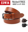 【当該商品送料無料】EDWIN エドウィン?ベルト 0111174 通販 プレーンベルト 革ベルト メンズ 30mm メンズベルト ブランド 本革