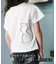 【当該商品送料無料】キッズ Tシャツ 半袖 女の子 通販 カットソー 73062401 半袖Tシャツ 夏服 ねこ 猫 ネコ 刺繍 パール シンプル