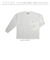【当該商品送料無料】tシャツ 長袖 メンズ 通販 長袖Tシャツ ポケット トップス ワンポイント 男性 おしゃれ カジュアル シンプル クルーネック