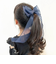 【当該商品送料無料】キッズ ヘアゴム リボン 通販 オーガンジー 38042101 アンジュオーガンジーリボンヘアゴム 大きめ 女の子 大人っぽい