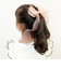 【当該商品送料無料】キッズ ヘアゴム リボン 通販 オーガンジー 38042101 アンジュオーガンジーリボンヘアゴム 大きめ 女の子 大人っぽい
