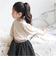 【当該商品送料無料】女の子 キッズ 長袖 Tシャツ 通販 ロンT 53012202 長袖Tシャツ カットソー フリル パフスリーブ おしゃれ