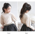 【当該商品送料無料】女の子 キッズ 長袖 Tシャツ 通販 ロンT 53012202 長袖Tシャツ カットソー フリル パフスリーブ おしゃれ