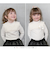 【当該商品送料無料】女の子 キッズ 長袖 Tシャツ 通販 ロンT 10006035 長袖Tシャツ カットソー レース スクエアカラー おしゃれ