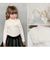 【当該商品送料無料】女の子 キッズ 長袖 Tシャツ 通販 ロンT 10006035 長袖Tシャツ カットソー レース スクエアカラー おしゃれ