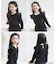 【当該商品送料無料】襟付き カットソー 長袖 キッズ 通販 トップス Tシャツ 女の子 襟あり フリル 子供 こども 子ども フォーマル きれいめ