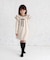 【当該商品送料無料】キッズ ワンピース 女の子 長袖 通販 キッズワンピース 42122102 長袖ワンピース 冬 秋冬 フリル リボン Aライン