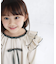 【当該商品送料無料】キッズ ワンピース 女の子 長袖 通販 キッズワンピース 42122102 長袖ワンピース 冬 秋冬 フリル リボン Aライン