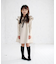 【当該商品送料無料】キッズ ワンピース 女の子 長袖 通販 キッズワンピース 42122102 長袖ワンピース 冬 秋冬 フリル リボン Aライン