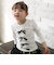 【当該商品送料無料】女の子 キッズ 長袖 Tシャツ 通販 ロンT 73012402 長袖Tシャツ カットソー リボン レース おしゃれ かわいい