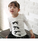 【当該商品送料無料】女の子 キッズ 長袖 Tシャツ 通販 ロンT 73012402 長袖Tシャツ カットソー リボン レース おしゃれ かわいい