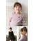 【当該商品送料無料】女の子 キッズ 長袖 Tシャツ 通販 ロンT 73022402 長袖Tシャツ カットソー リボン ボートネック おしゃれ